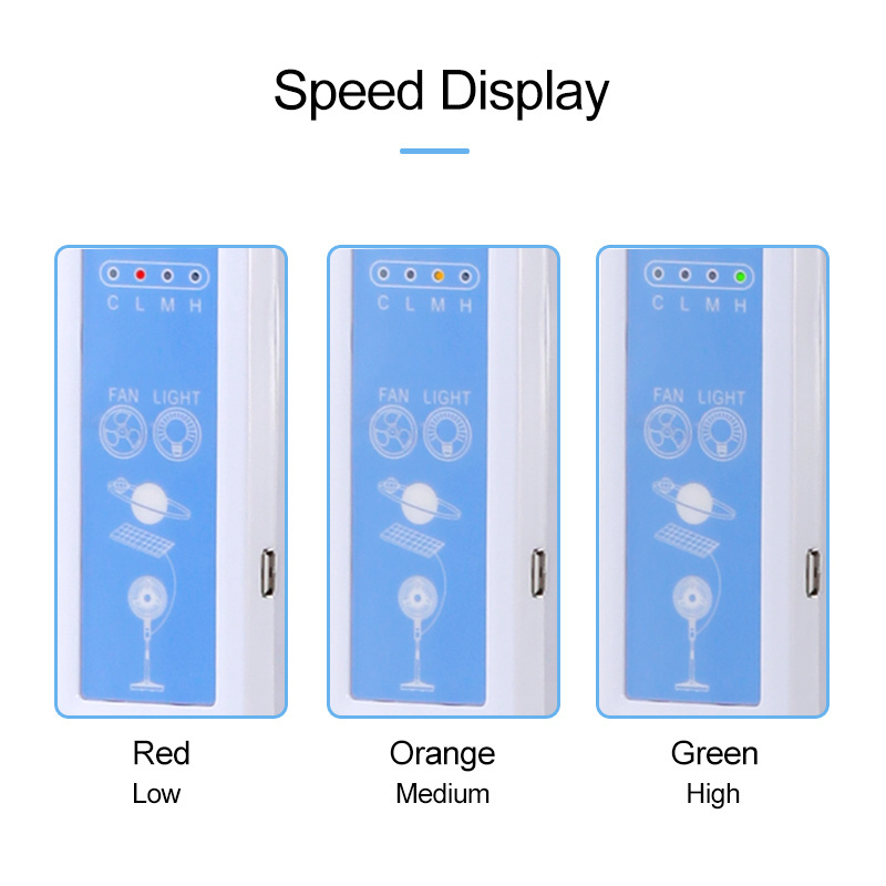 battery operated 16 Inch rechargeable solar panel fan solar powered outdoor fans solar fan with remote brushless dc motor