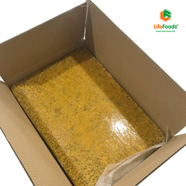 Frozen Pure Passion Fruit Pulp With Seeds And Without Seed / Export Quality / Vietnam Wholesale Oversea