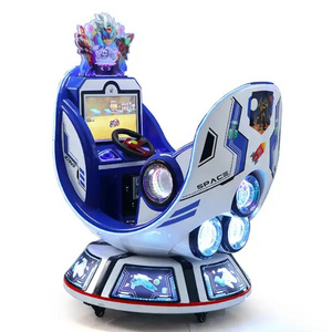 New design shopping mall kids ride machines space capsule coin operated kiddie ride rocking game machine