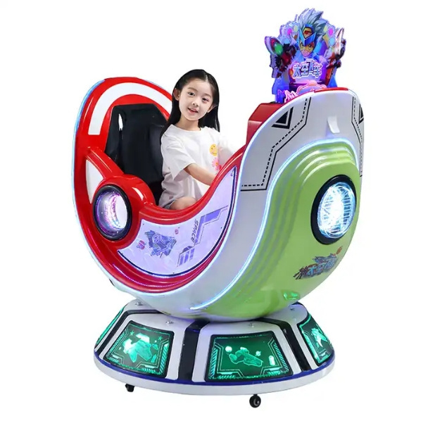 New design shopping mall kids ride machines space capsule coin operated kiddie ride rocking game machine