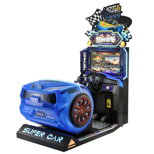 26" HD LCD Screen coin operated arcade car racing game machine console simulation 3D Tour Super car race arcade game machine