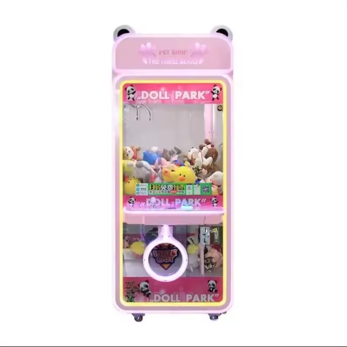 Hot sale claw machine kit arcade games machines coin operated crane catch doll machine wholesale