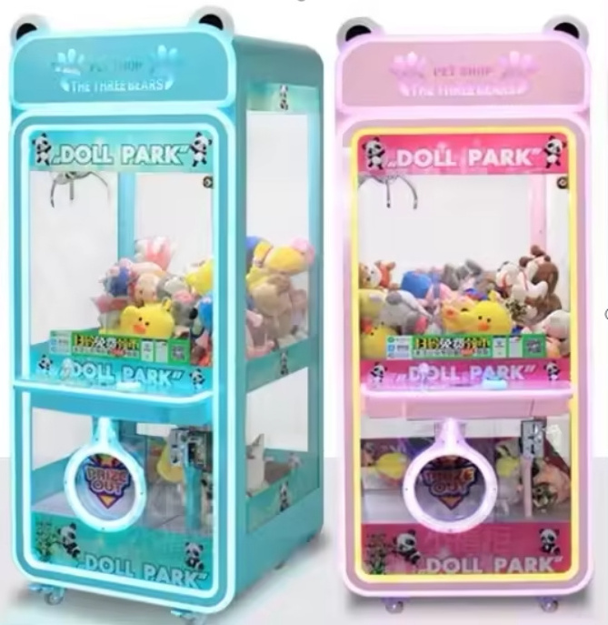 Hot sale claw machine kit arcade games machines coin operated crane catch doll machine wholesale