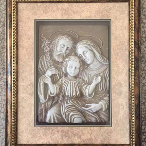 Religious photo frame picture frame holy family wall arts  home decor 3D framed arts