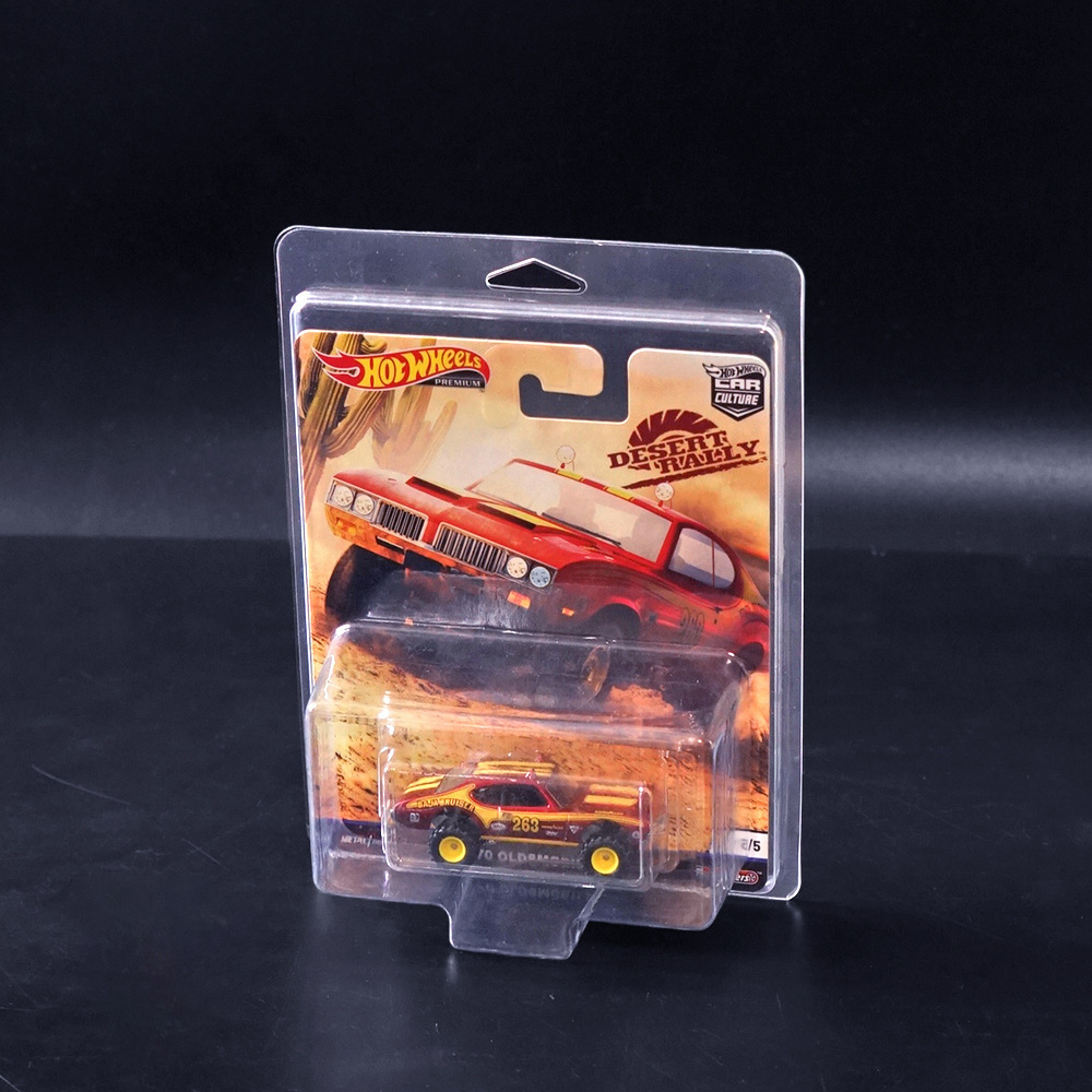 Plastic PET Hot Wheel Protector Case In Stock For Premium