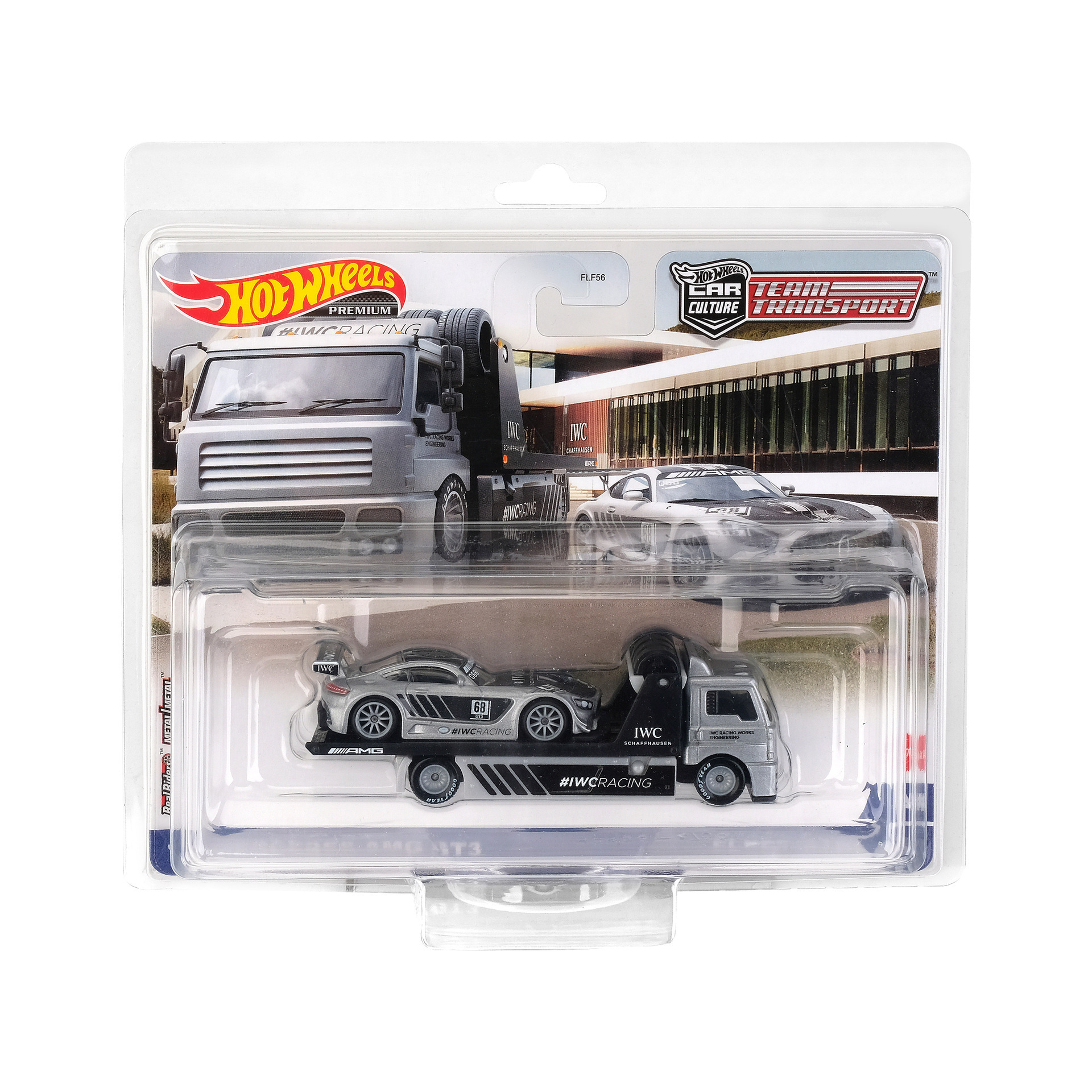 Team Transport Hot Wheels Advanced Transparent Protective Clamshell Box for Toy Car In Stock