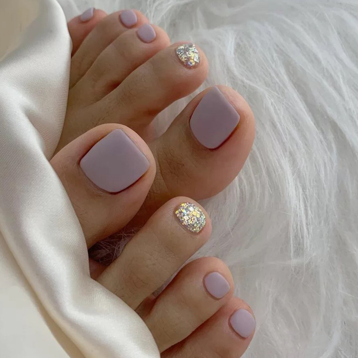 french beautiful artificial fake toe nails designs press on toe nails wholesale