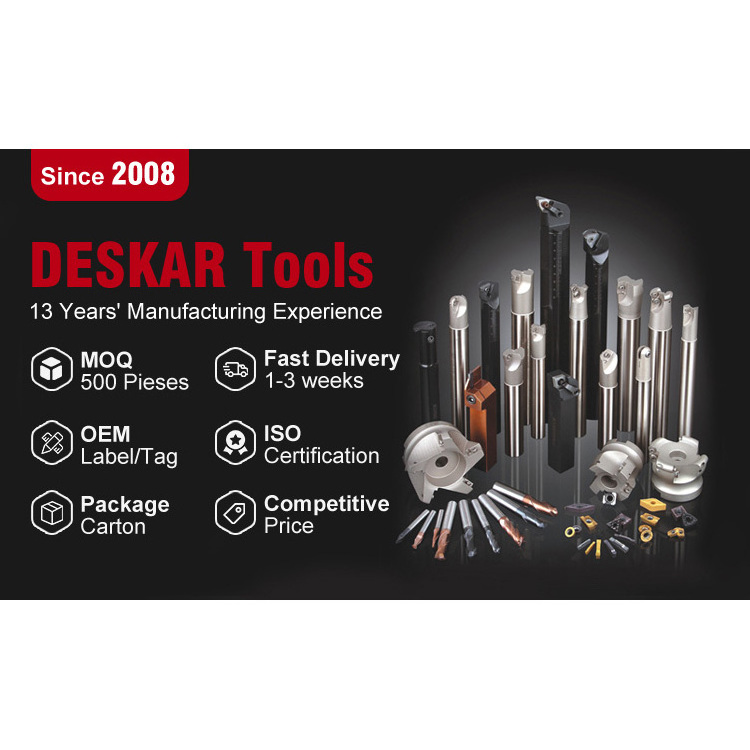 DESKAR S12M-STUCR11 CNC Indexable Turning Tools Boring Bar Cutting Tool For Lathe