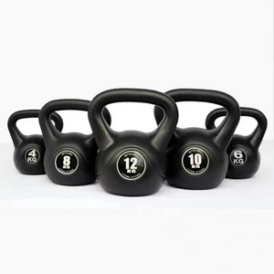 Hot selling strength fitness competition cast iron coated steel 50 lb weight adjustable kettlebell kettlebell