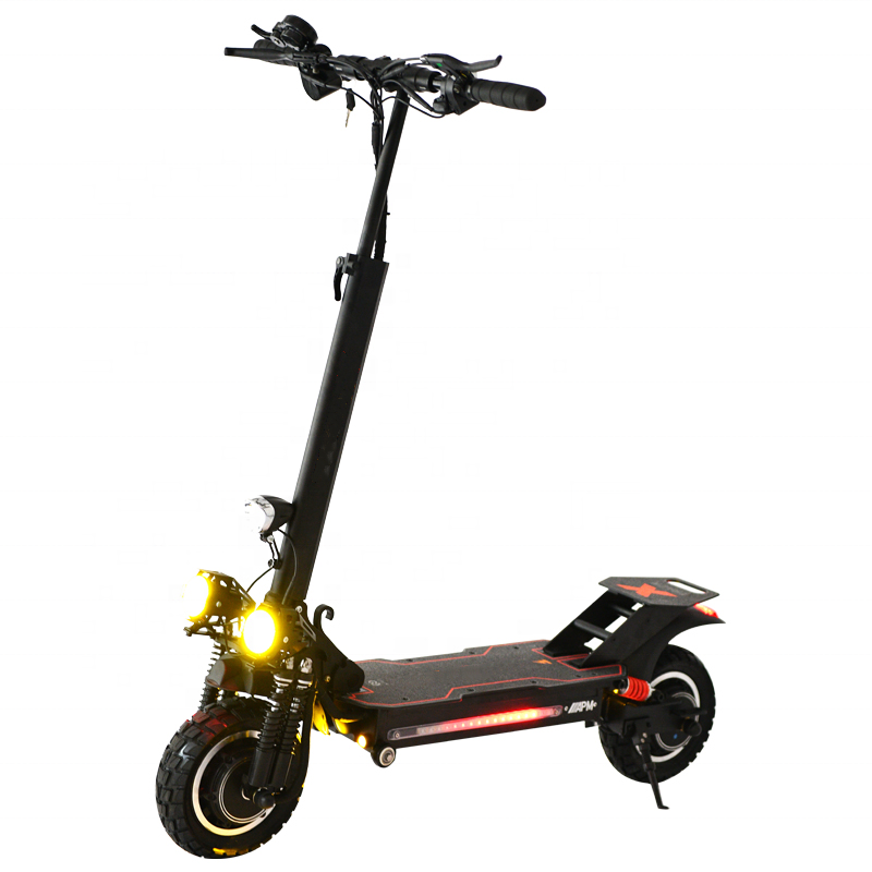 Long-range Battery Portable electrical scooters 10 inch fat tire Electric Kick Scooter adult