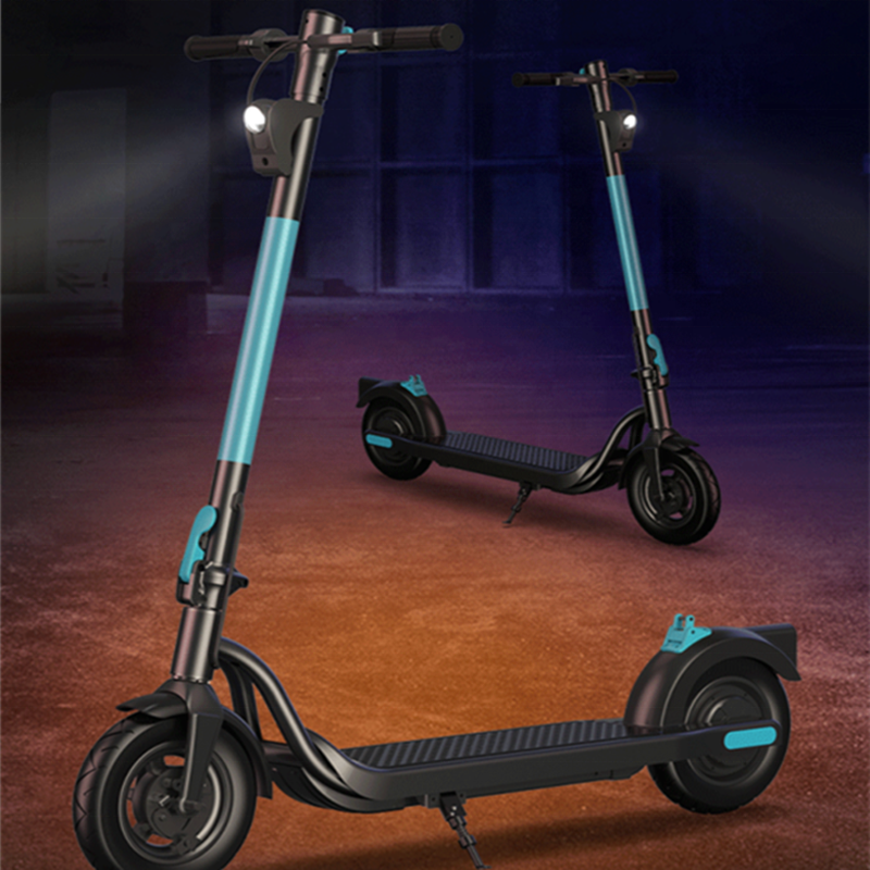 Long-range Battery Portable electrical scooters 10 inch fat tire Electric Kick Scooter adult