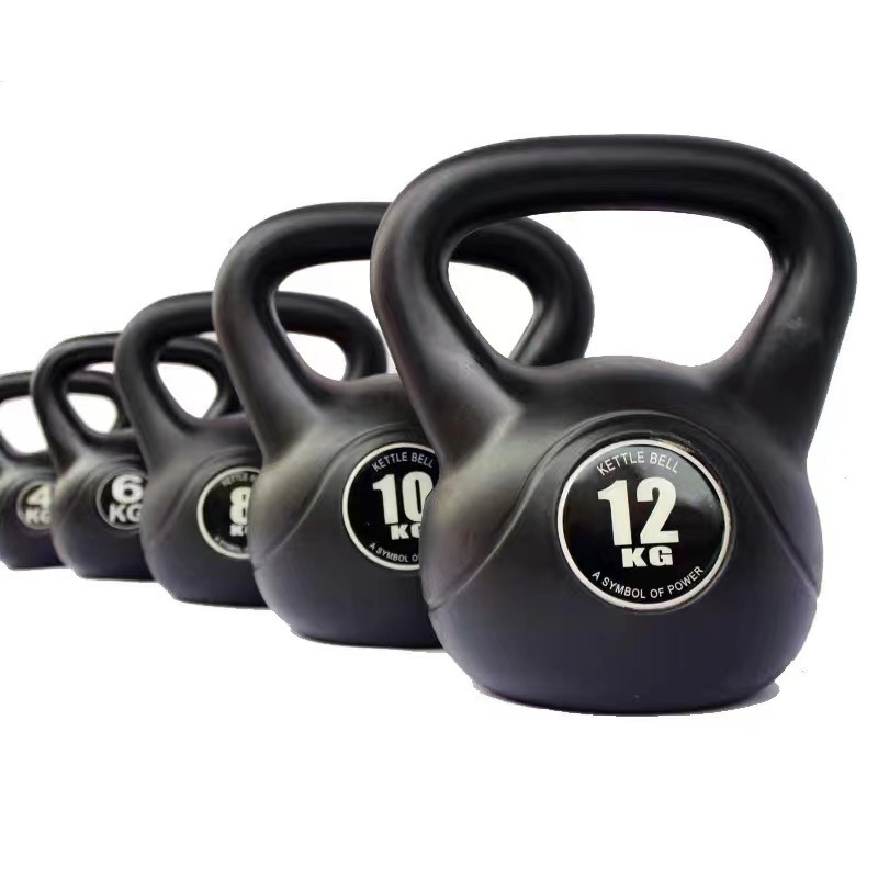 Hot selling strength fitness competition cast iron coated steel 50 lb weight adjustable kettlebell kettlebell