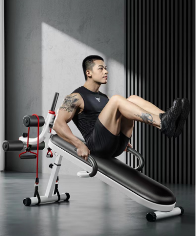 Sit-ups bench muscle training fitness equipment bodybuilding exercise bench