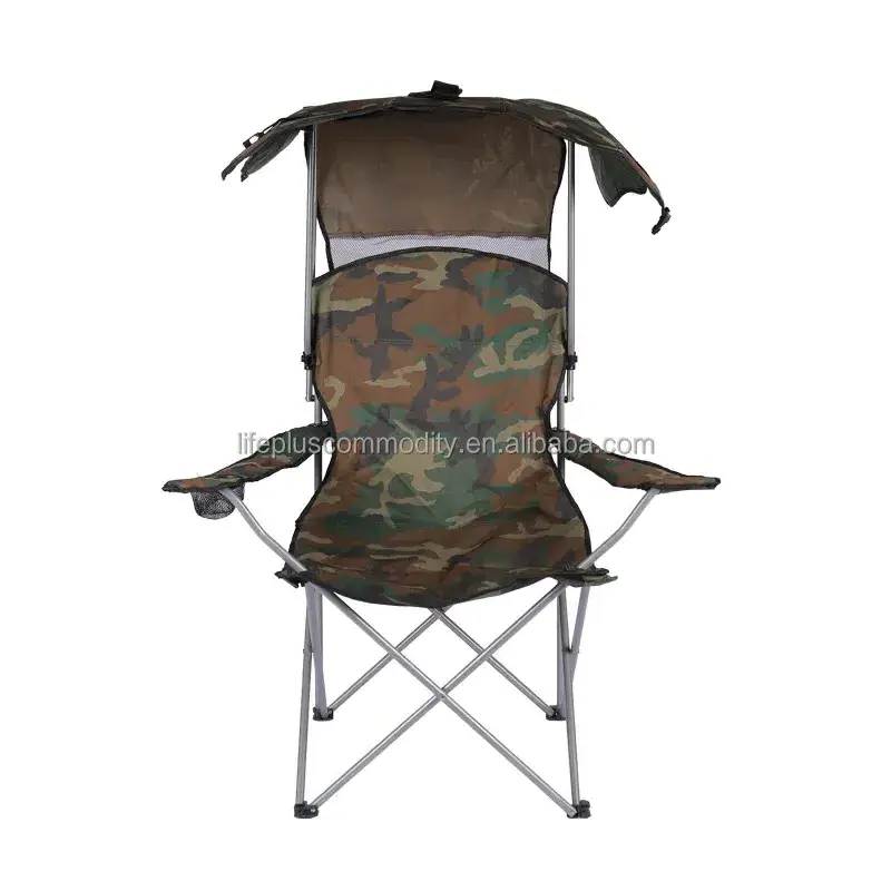 Durable Folding Seat Camp Offroad Outdoor Camping Chair With Canopy