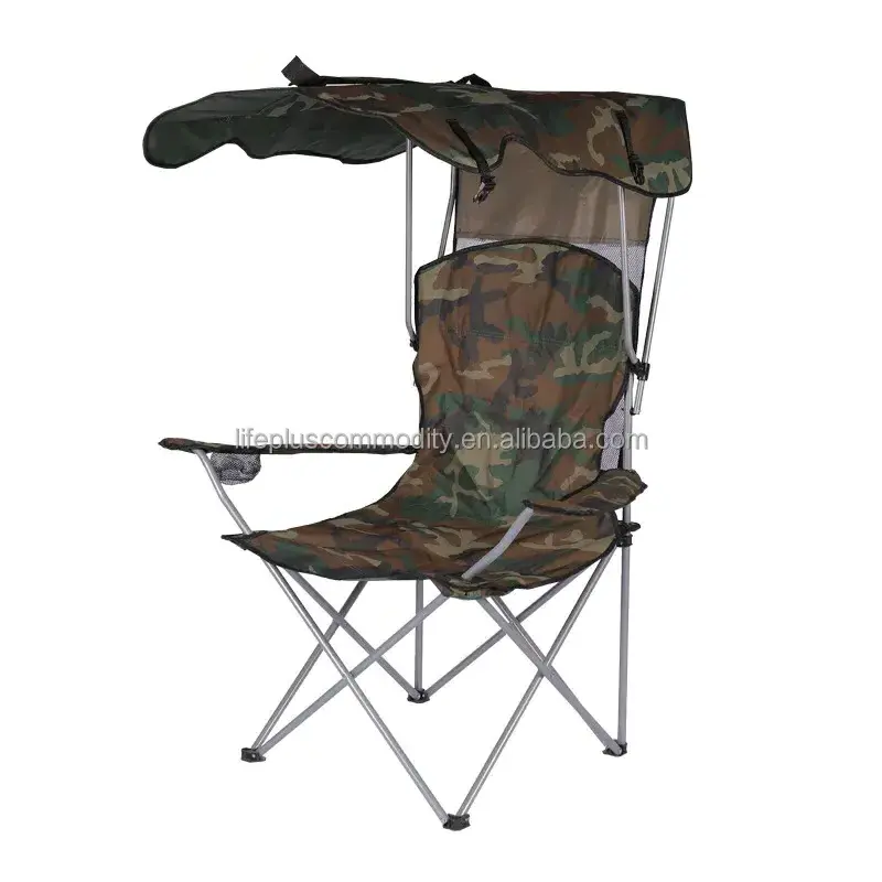 Durable Folding Seat Camp Offroad Outdoor Camping Chair With Canopy