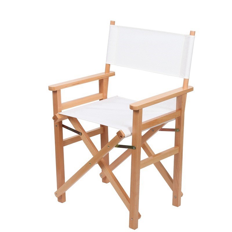 Wooden canvas outdoor camping accessories dining chairs camping chairs for events