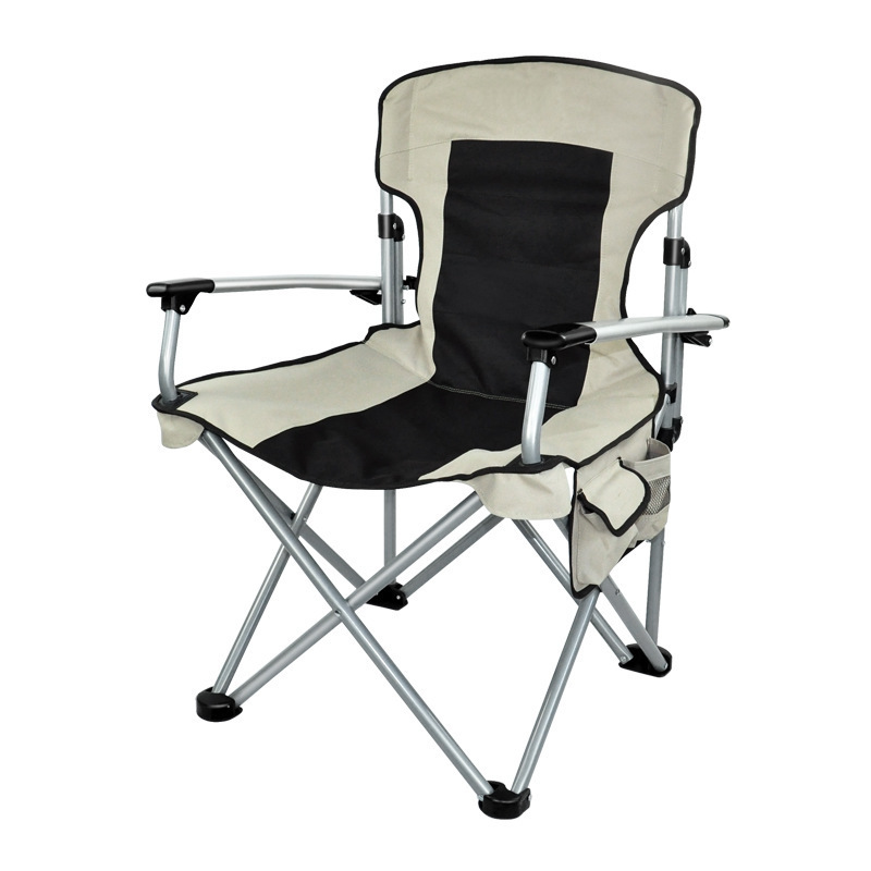 Folding High Back Heavy Duty Aluminum Adjustable Rocker Por Camping Chair