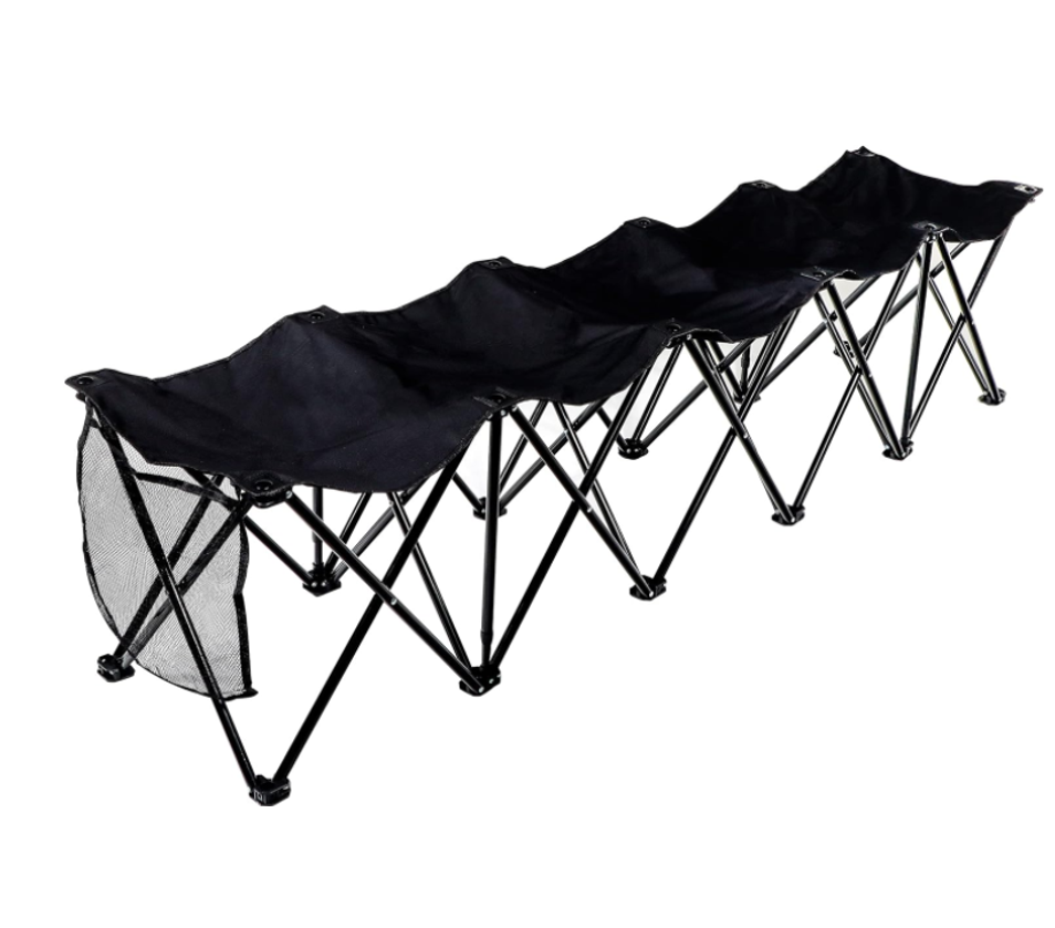 Portable Soccer Bench6 6 Person campingstuhl Folding Bench Camping Chair