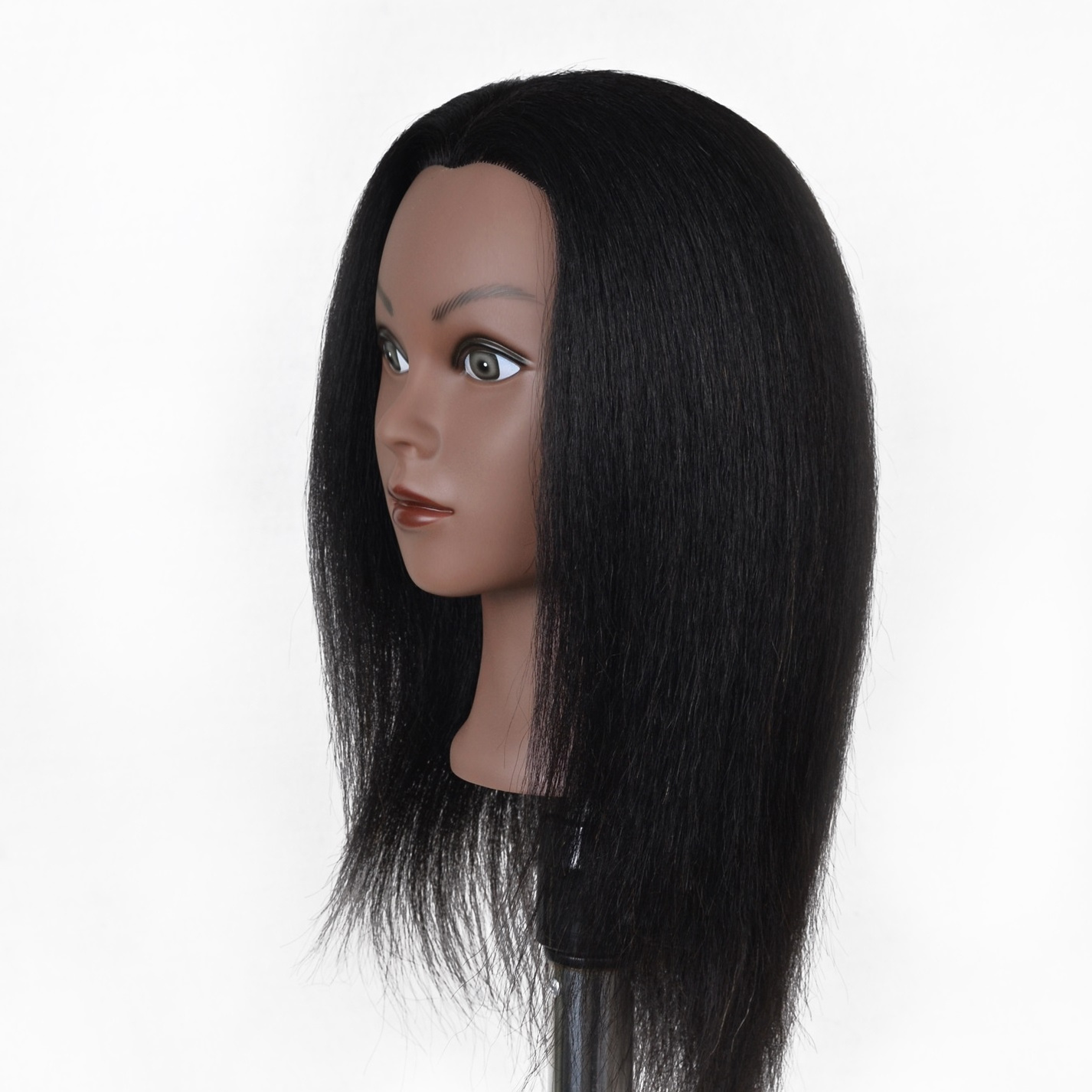 Wholesale Afro hair mannequin dummy doll head barber hairdressing practice hair training mannequin head for hair salon