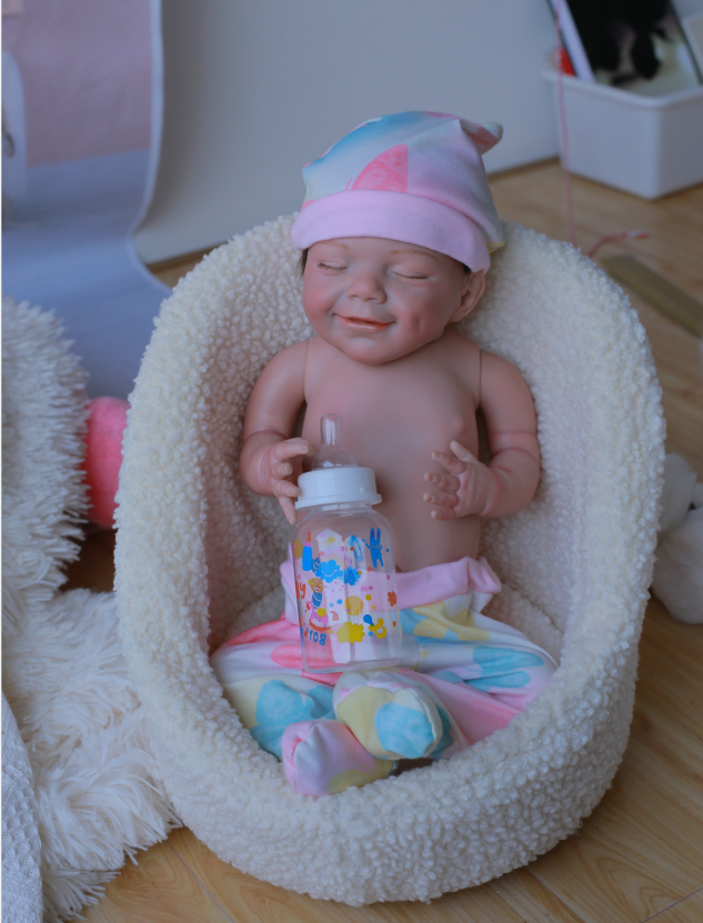 High quality new Design soft chucky doll Lifelike Full Body Silicone Doll 20 inch sleeping reborn baby doll for kids cute