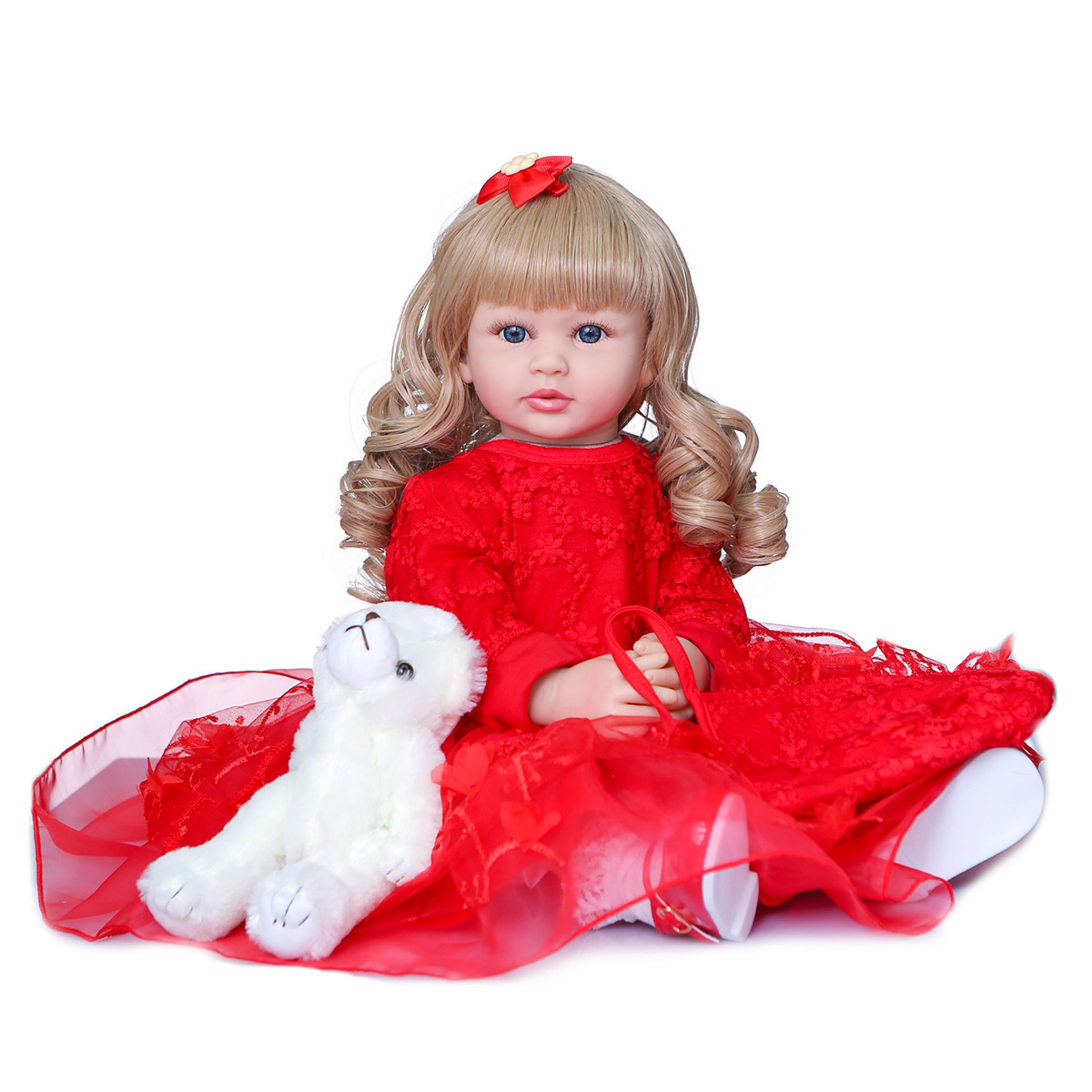 Lifereborn Wholesale 24'' Munecas Para Ninas Silicone Toys Reborn Dolls Girl