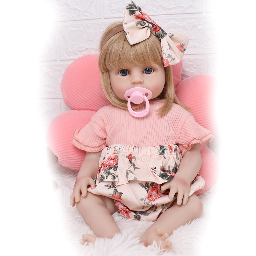 Wholesale New Design Cheap Costume Mini Cute Suit Body Silioutfitoll 18 Inch Reborn Baby Doll for Kid