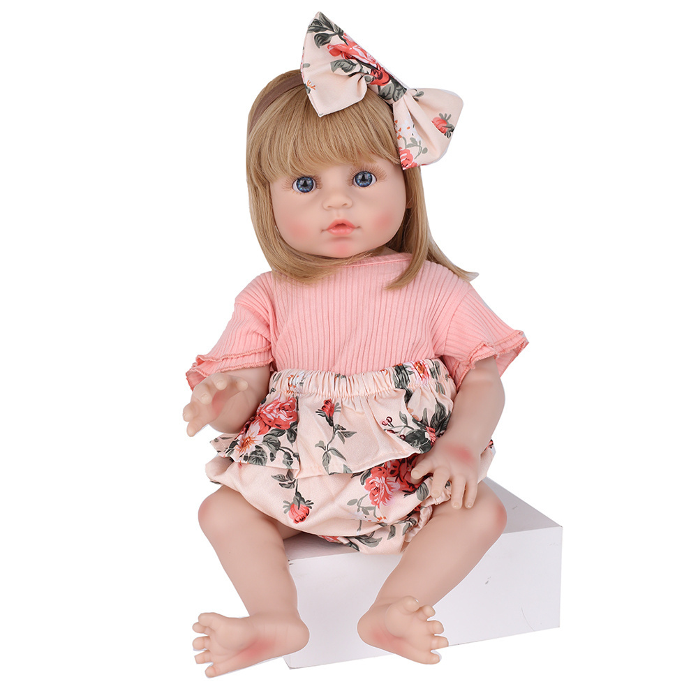 Wholesale New Design Cheap Costume Mini Cute Suit Body Silioutfitoll 18 Inch Reborn Baby Doll for Kid