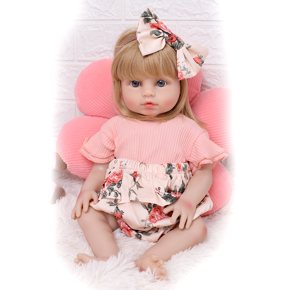 Wholesale New Design Cheap Costume Mini Cute Suit Body Silioutfitoll 18 Inch Reborn Baby Doll for Kid