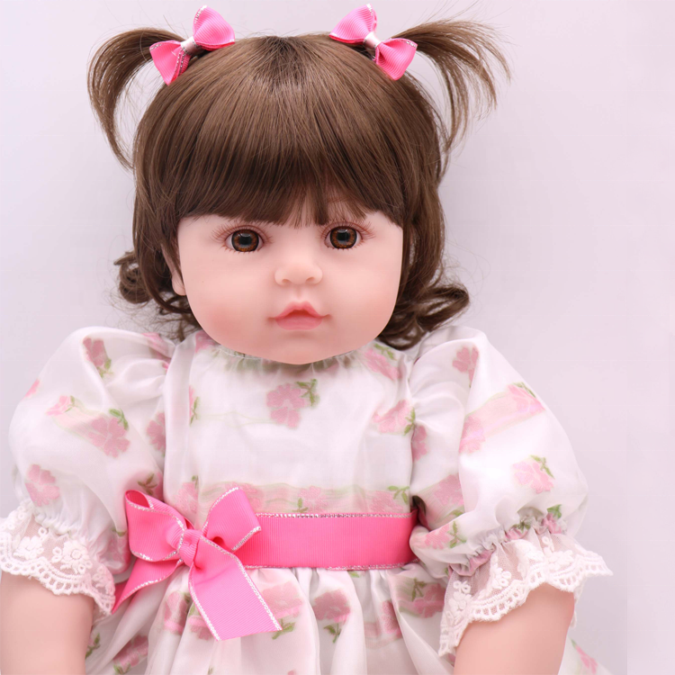 Lifereborn Hot Sale Realistic Handmade Silicone Baby Dolls Reborn Soft Sweet Babies Girl Doll