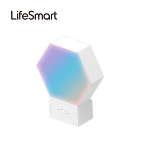 LifeSmart LED Source DIY Cololight Quantum Night Light Smart Hexagonal Led Light Panels Work with HomeKit, Google, Alexa- 1 pc