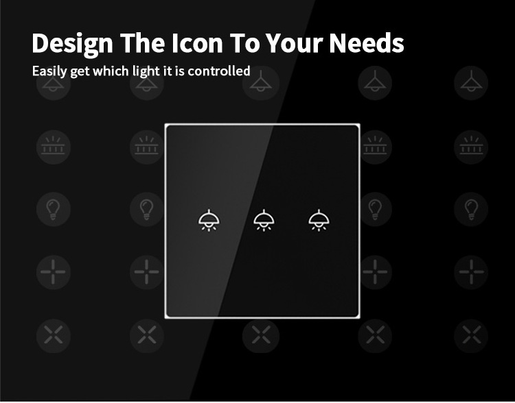 Automatic Touch Switch Glass Panel Home Electrical Light Switches Smart Control Homekit UK Quality