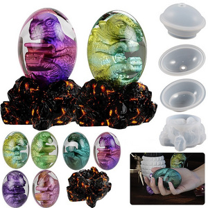 14300 DIY Epoxy Resin Silicone Dinosaur Egg Resin Mold Dinosaur Baby Resin Mold