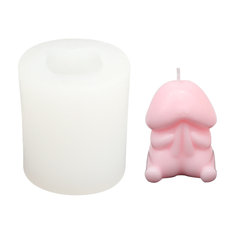 11413 DIY Homemade Silicone Penis Candle Mold Soap Mold