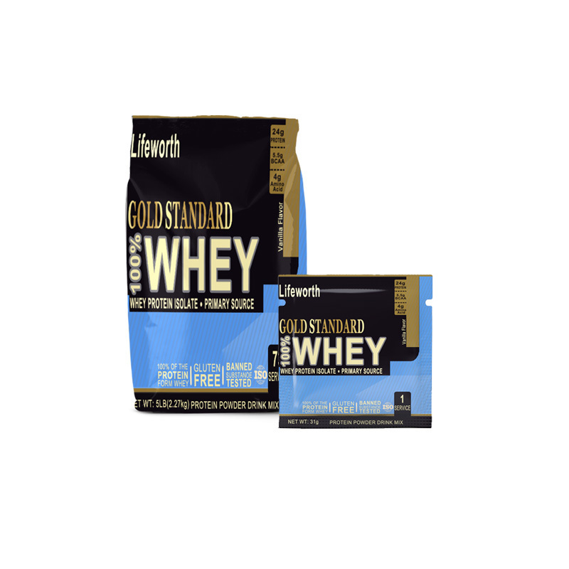 Lifeworth bulk vanilla 100% wholesale whey protein isolate powder