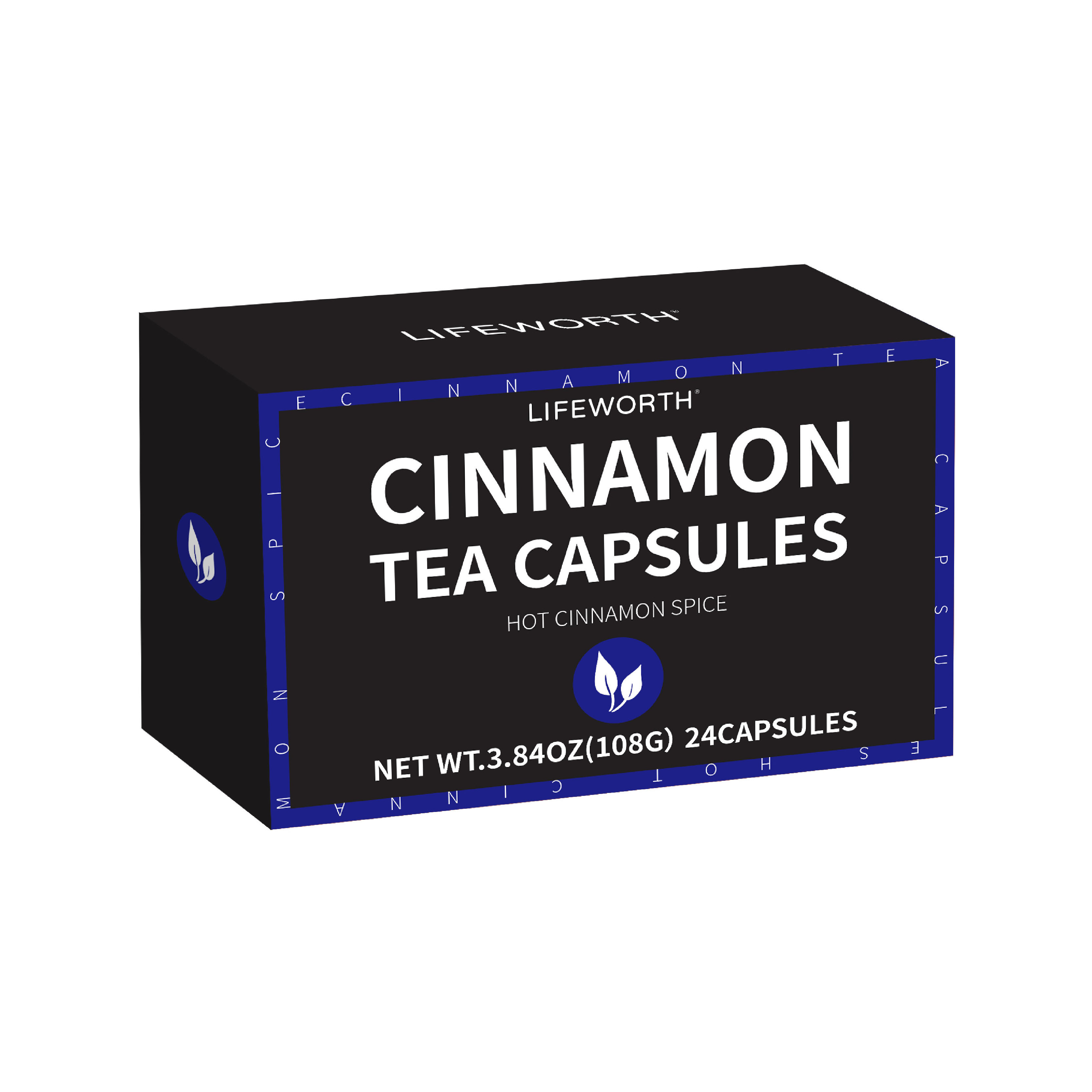 Lifeworth private label organic black tea leaves cinnamon tea capsules with dry cloves