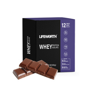 LIFEWORTH sports nutrition chocolate sports nutrition isolate whey protein powder