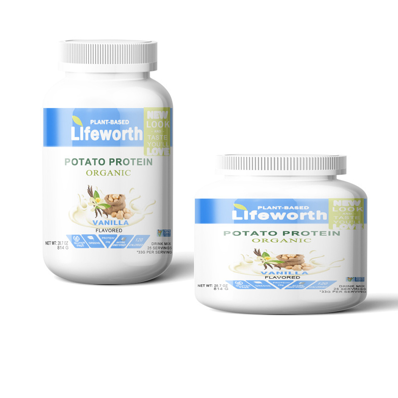 Lifeworth vanilla wholesale potato protein isolate powder