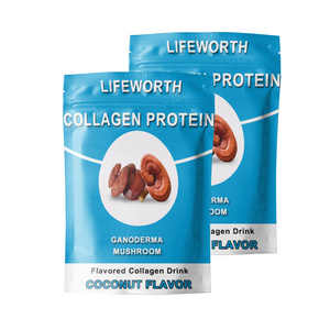 Lifeworth coconut flavor plant collagen with ganoderma lucidum powder