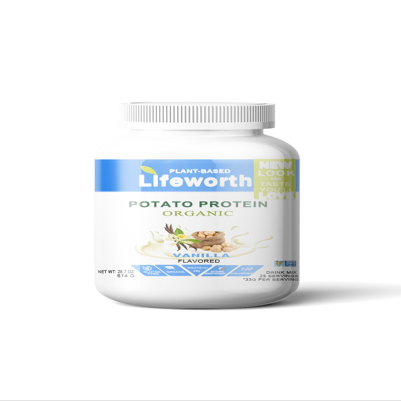 Lifeworth vanilla wholesale potato protein isolate powder