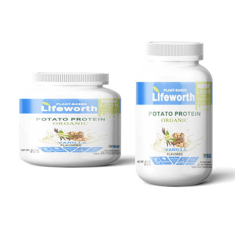 Lifeworth vanilla wholesale potato protein isolate powder