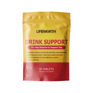 LIFEWORTH Anti Alcohol Drink Support Supplement Liver Health,Kudzu, Milk Thistle,Holy Basil