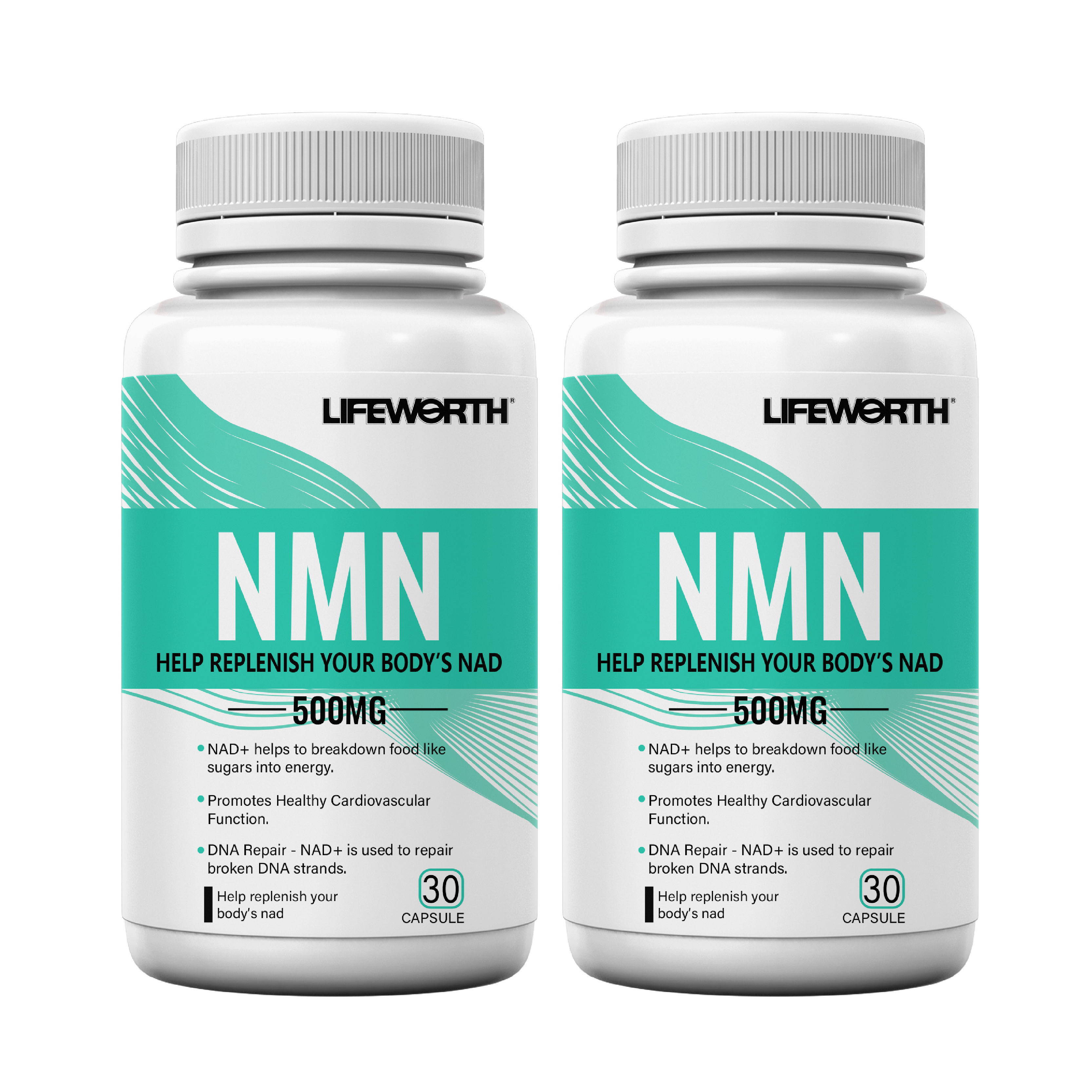 lifeworth beauty wholesale berberine resveratrol nmn nicotinamide mononucleotide nmn powder capsules supplement