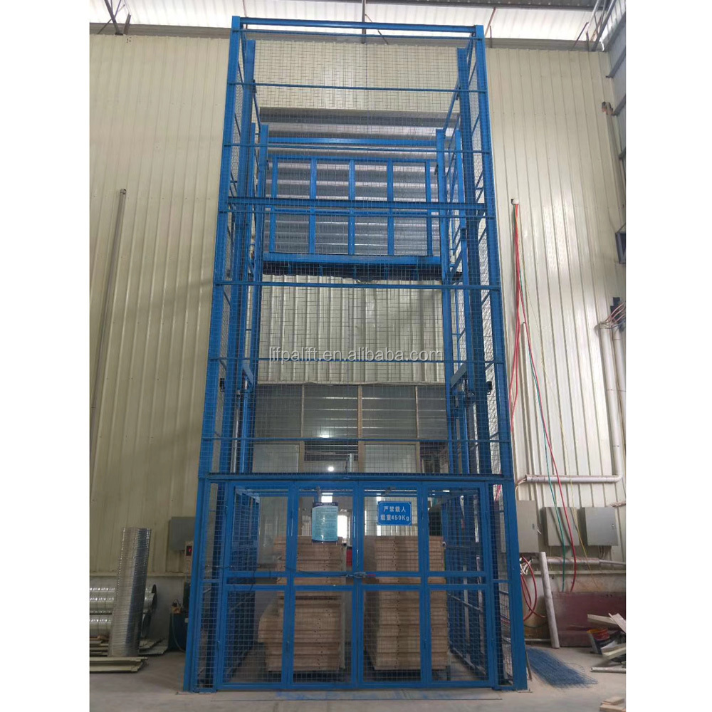 500kg Hydraulic Small Building Mini Elevator Used Cargo Elevator for Sale