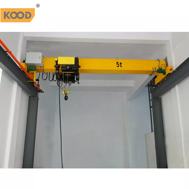 Overhead Crane Factory Price 2 Ton 5 Ton 10 Ton, Single Girder Bridge Crane 32 Ton Electric Eliectric Hoist 8426112000 24/36/48V