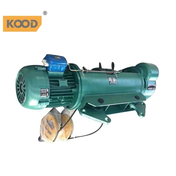 0.25T~32T CD/MD Type Electric Hoist for Sale Provided Heat Treatment Wire Rope Puller 7 M/min Construction Hoist Wooden Packing