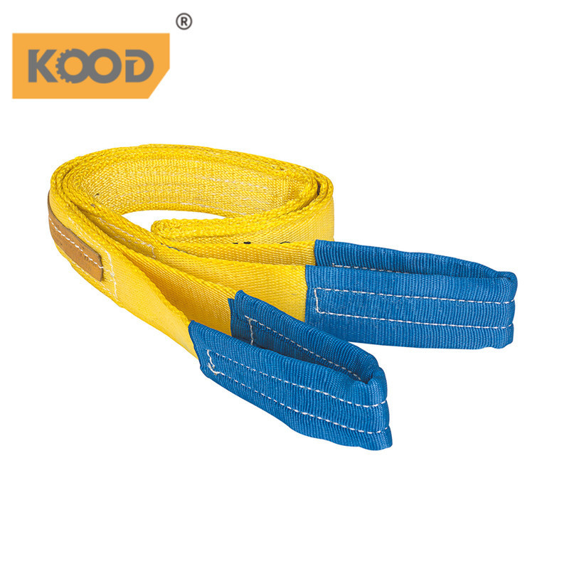 Very Nice 100% Polyester Fiber Sling for Lift Popular Heavy Duty Lifting Slings