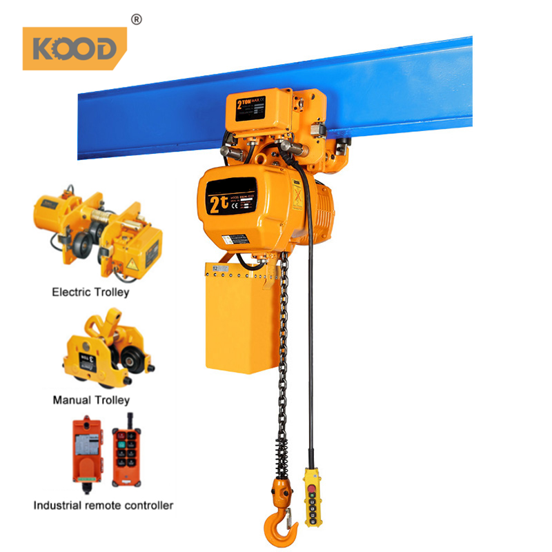 Chain Hoist Made in China Electric Monorail 1ton 2ton 3ton 5ton 10ton New Product 2020 Provided Standard Used Engine Hoist 73