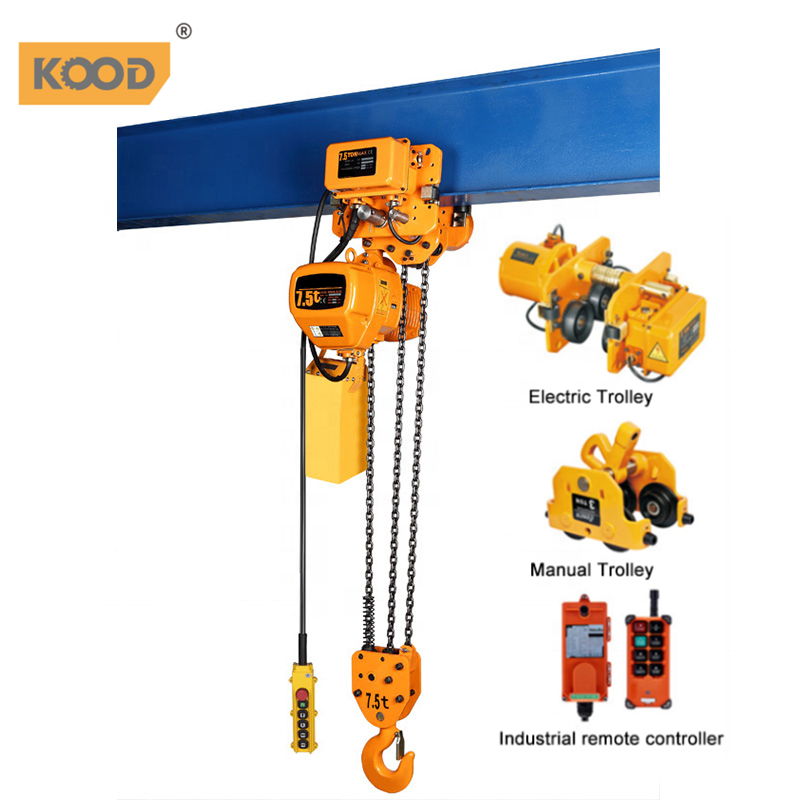 Cars Engine Lift Mini Electric Chain Hoist Crane 1ton 2ton 3ton 5ton 10 Ton 15 Ton 20 Ton 25 Ton 30 Ton 50 Ton in Stock Running