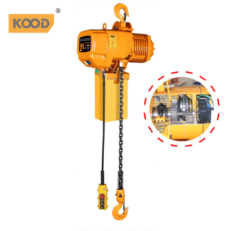 2T China Factory Supply Electric Chain Hoist With Professional Service Electric Chain Hoist Running Type