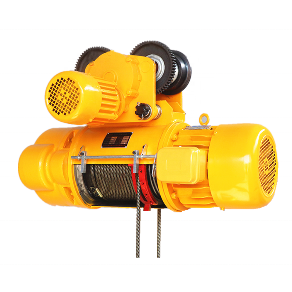 0.25T~32T CD/MD Type Electric Hoist for Sale Provided Heat Treatment Wire Rope Puller 7 M/min Construction Hoist Wooden Packing